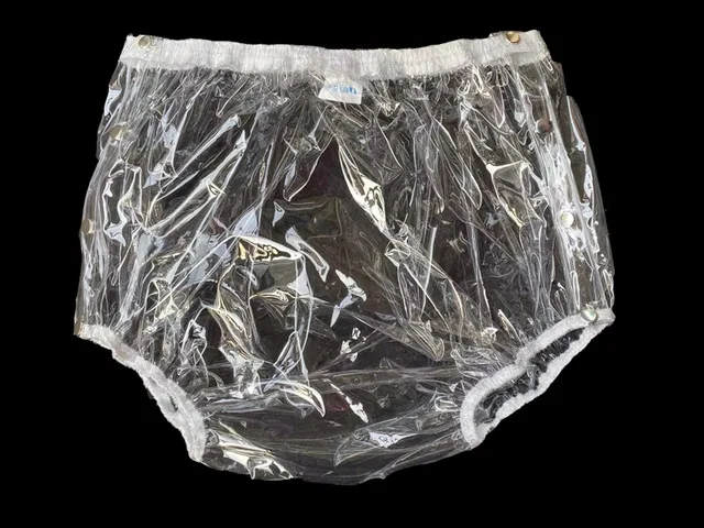 Haian Plastic Bikini Panties PVC Underwear Color Transparent