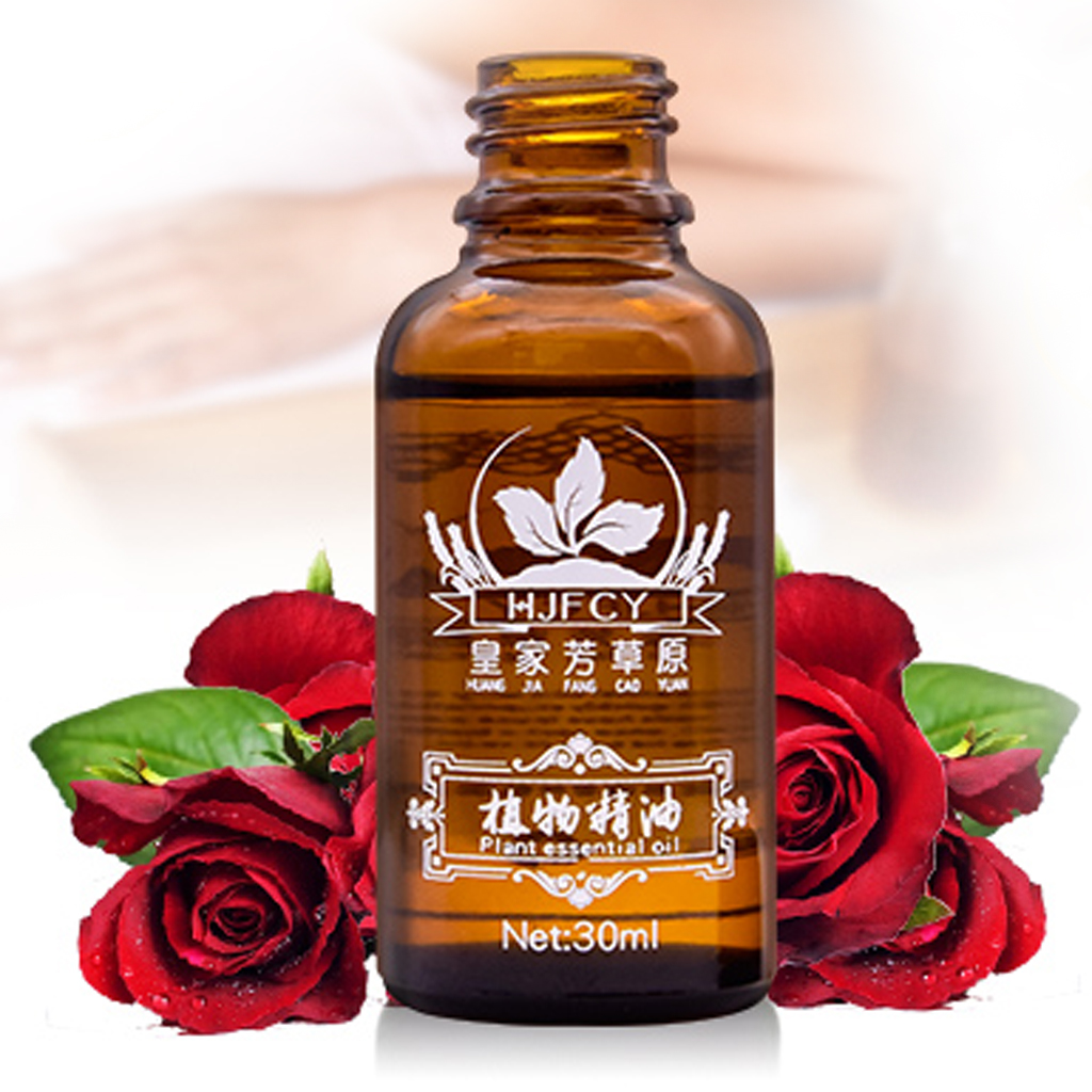 30ml Pure Natural Plant Extract Massage Essential Oils Aromatherapy Skin Care Jasmine Lavender Rose Ginger
