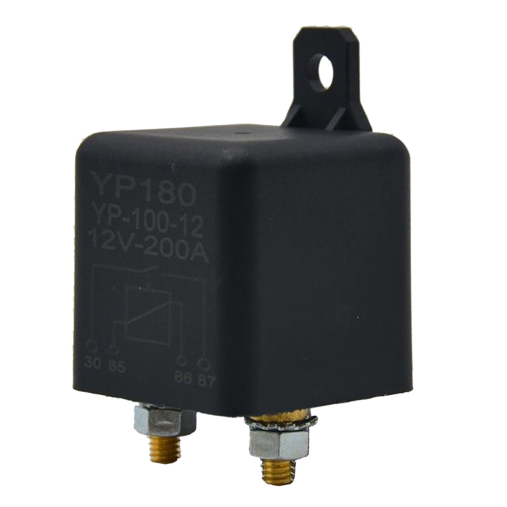 Automotive Switch 12V DC 4pin Car Relay 200A For Car Truck Motor Motorcycle