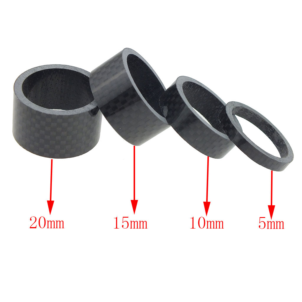 4x Alloy Bicycle Headset Spacer Front Fork Head Parts Washer Height Adjuster