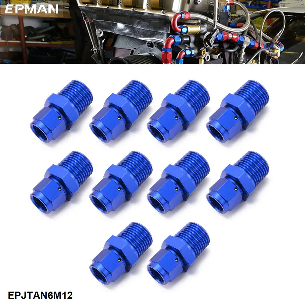 Adaptador recto EPMAN AN-6 hembra a 1/2 NPT macho