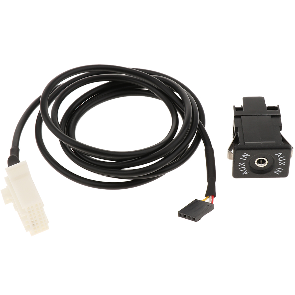 AUX Auxiliary USB Socket Switch Cable For Mazda 2 3 5 6 CX-7