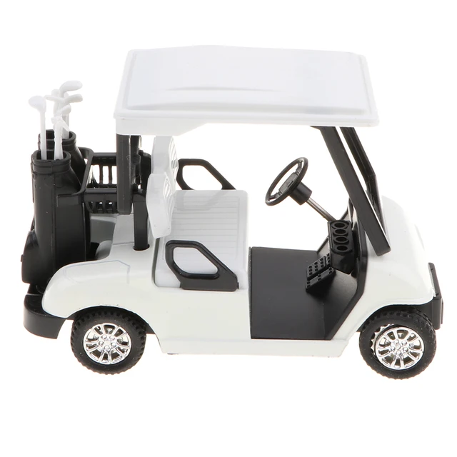 1/20 Scale Alloy Golf Cart Diecast Pull Back Car Model Kids Toy Collectible  