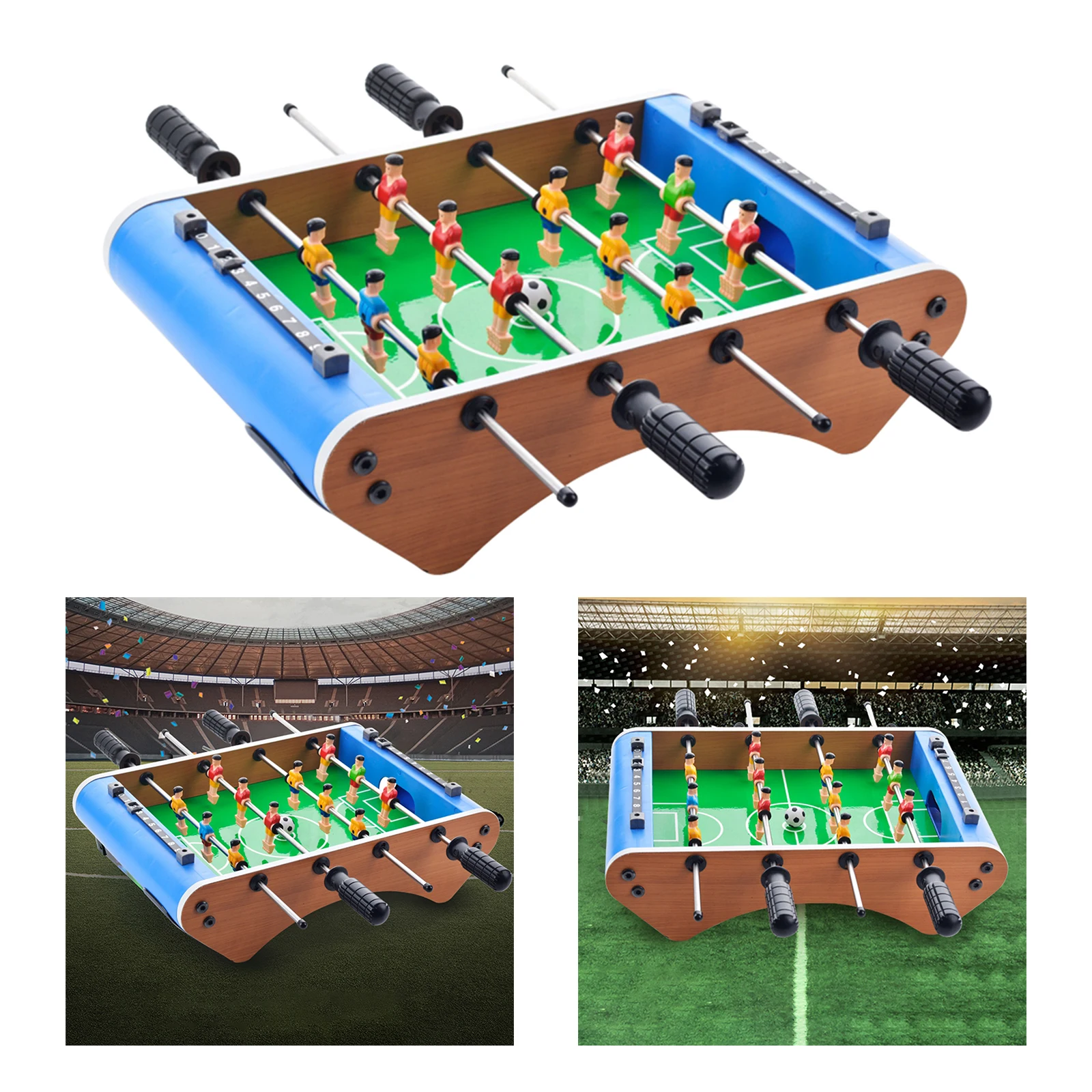 Mini Table Soccer Set Children Sports Toy Football Game Desktop Soccer Game Kids Children Tabletop Board Game Xmas Gift