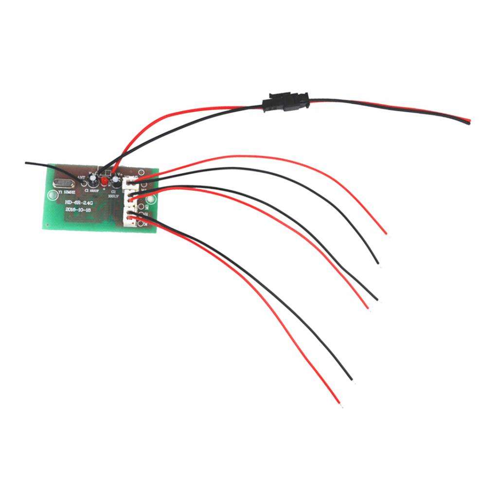 6CH Remote Control Receiver Board 3.6-6v for Hobby RC Quadcopters Multirotors