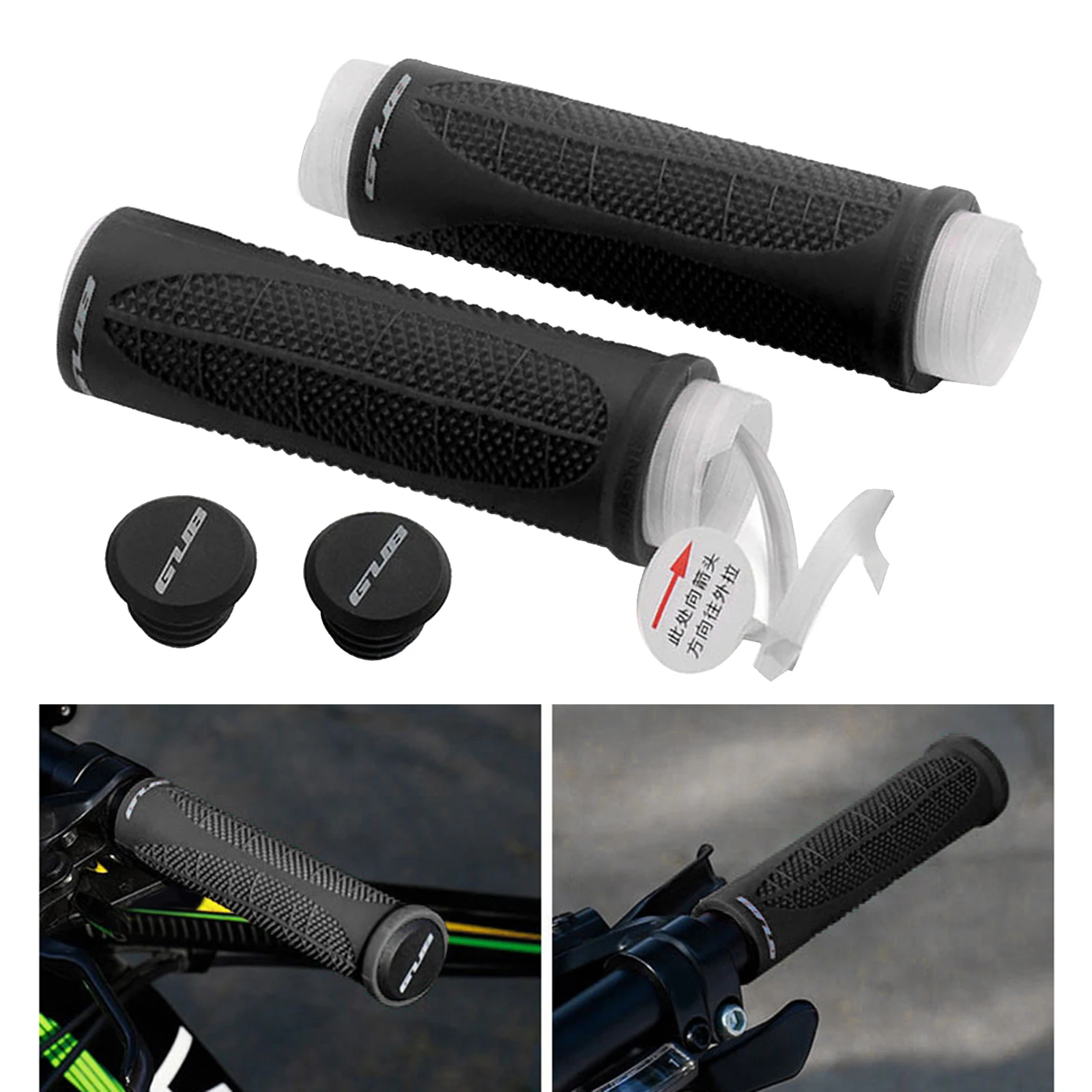 Bicycle Handlebar Grips Comfort Mountain Bike Non Slip Soft Rubber MTB Bike Handle Grip outdoor For MTB Electric Scooter 