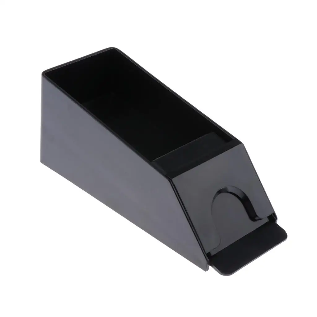 Plastic Blackjack Dealing Shoe Holds 1-4 Decks Casino Poker Dealer Playling Cards Game Table Games Accessories White/Black