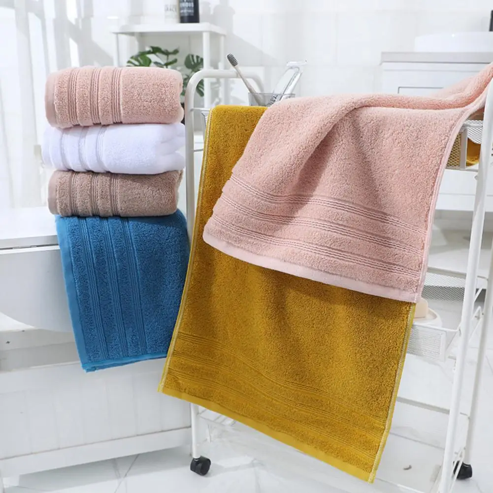 Home Supplies Large Bath Towel Microfiber Absorbent Breathable Comfort Washcloth 