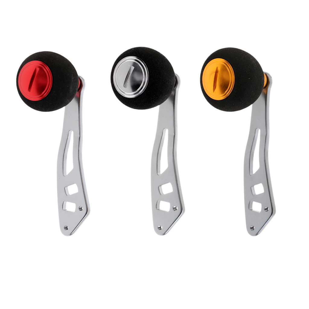 Metal Fishing Reel Handle EVA Knob Baitcasting Reel Handle Replacement for S/D/A Reels