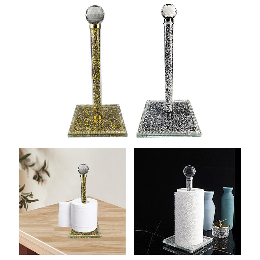 Free Standing Tissue Holder Roll Holder Paper Holder Napkin Shelf for Hotel Cabinet
