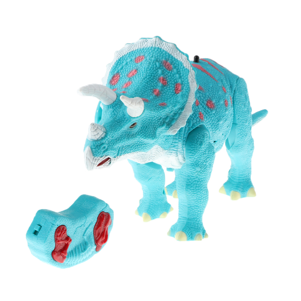 RC Walking Dinosaur Toy W/ Roaring Sound & Light Kids Toy Gift
