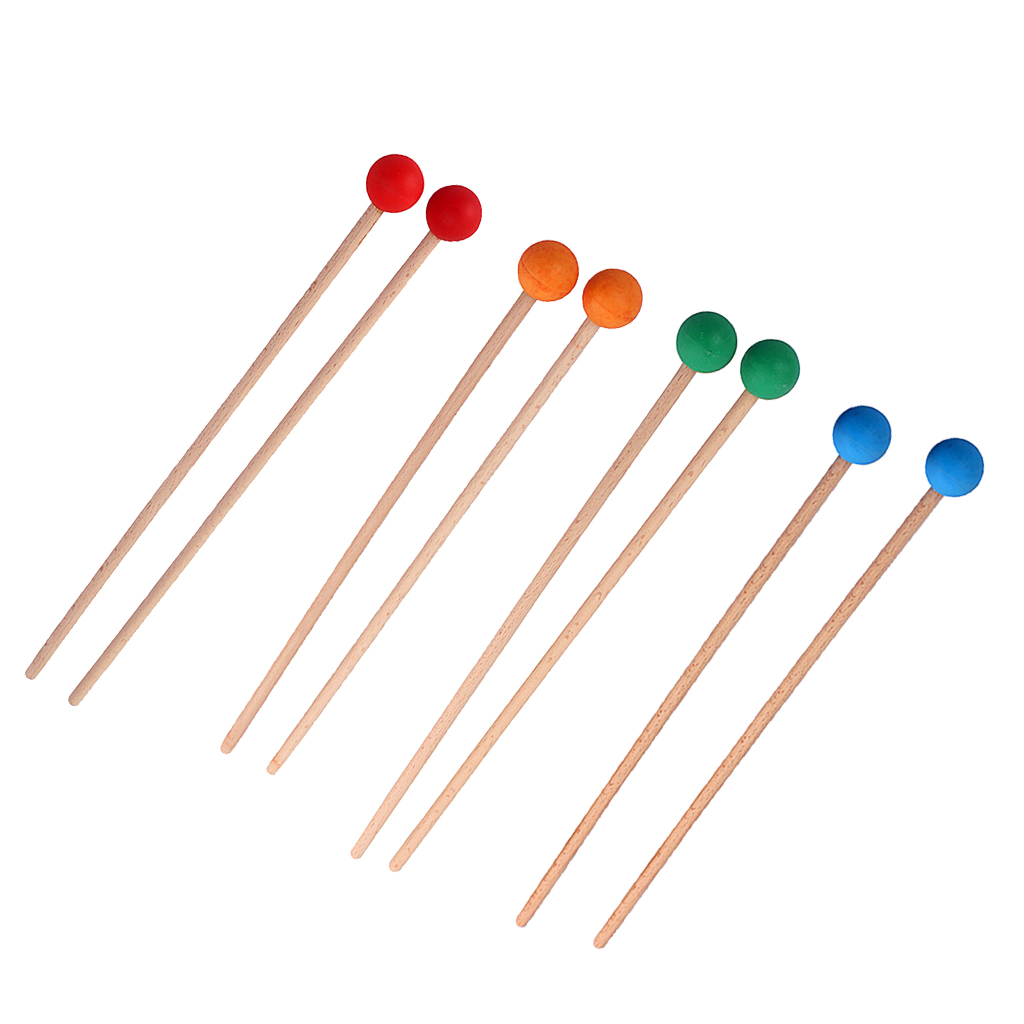 Drum Mallets Drumsticks Comfort Handle for Drum Instrument Accessories