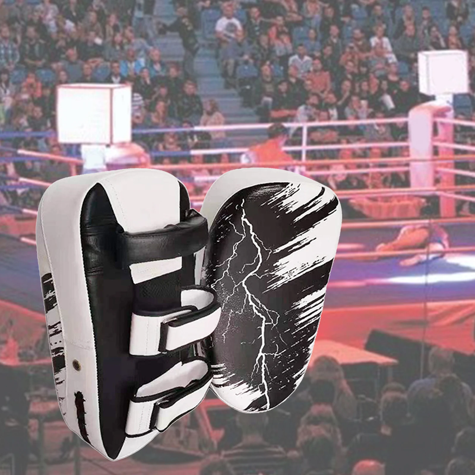 Kicking Strike Shield Boxing/Low Kick Target Pad  Gloves for MMA Karate Sanda Free Fight Sports Entertainment Gym Training