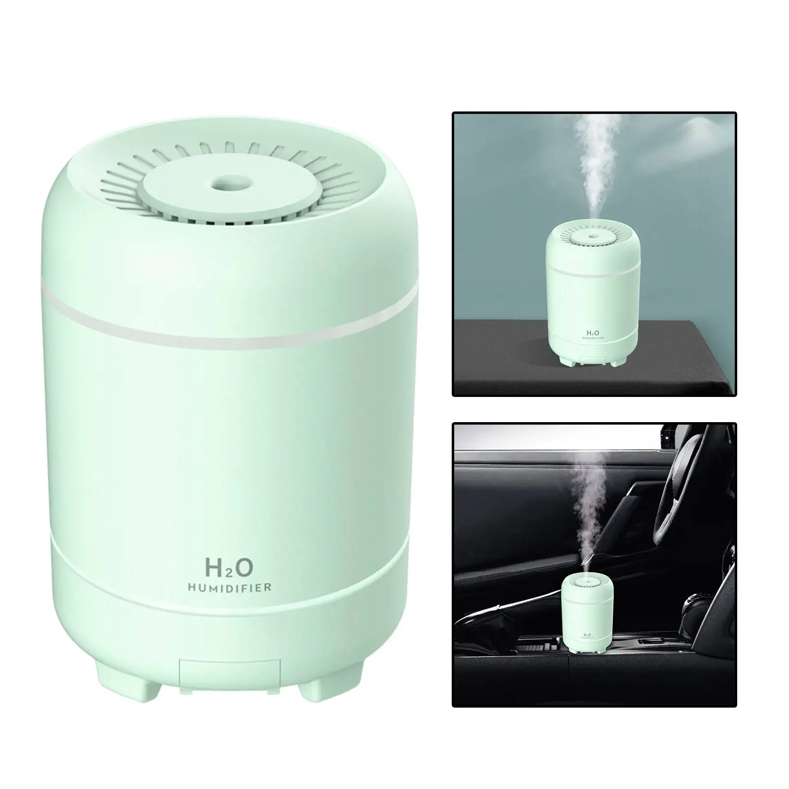 300ml Cool Mist Air Humidifier with Night Light USB Quite Low Noise Air Freshener Essential Oil Diffuser for Home Room Car
