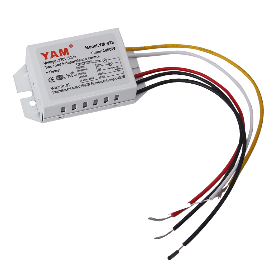 Digital Subsection Switch 2 Way 3 Section Lighting Control Controller Switch