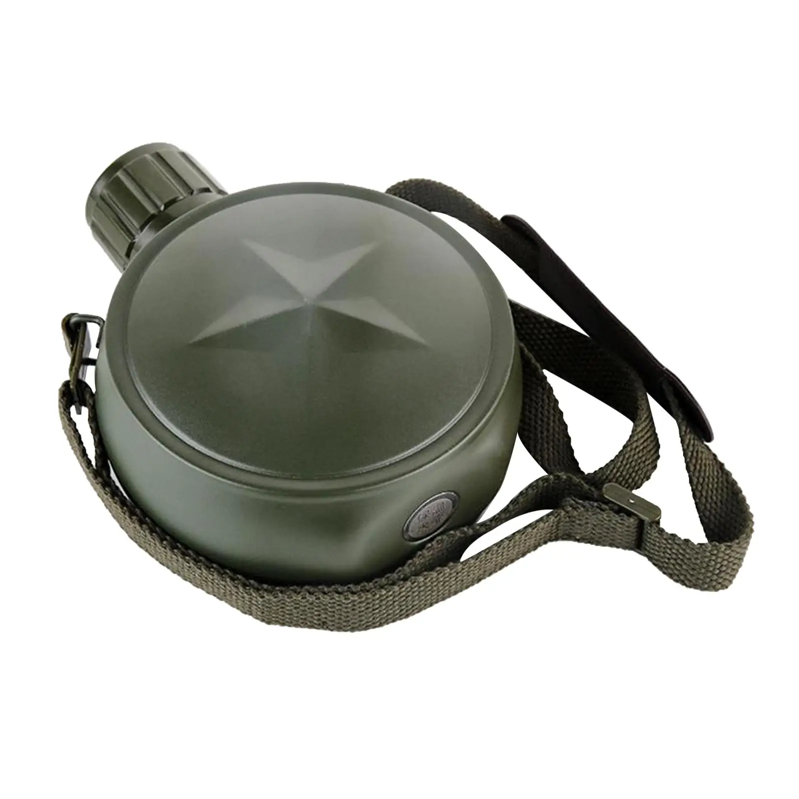 Portable  Style Wine Water Bottle Canteen Drink Cup with Belt Hiking