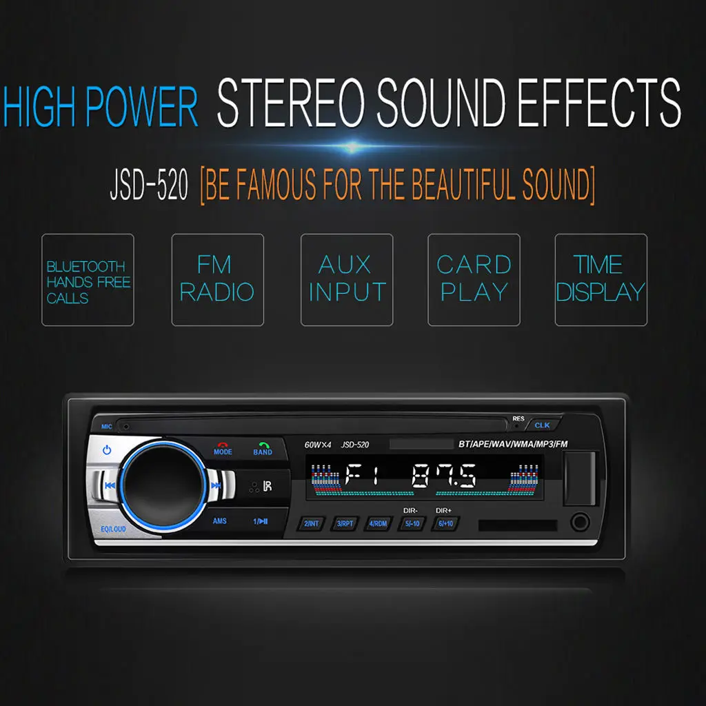 FM Transmitter Bluetooth Handsfree Audio Lighter Car MP3 Player