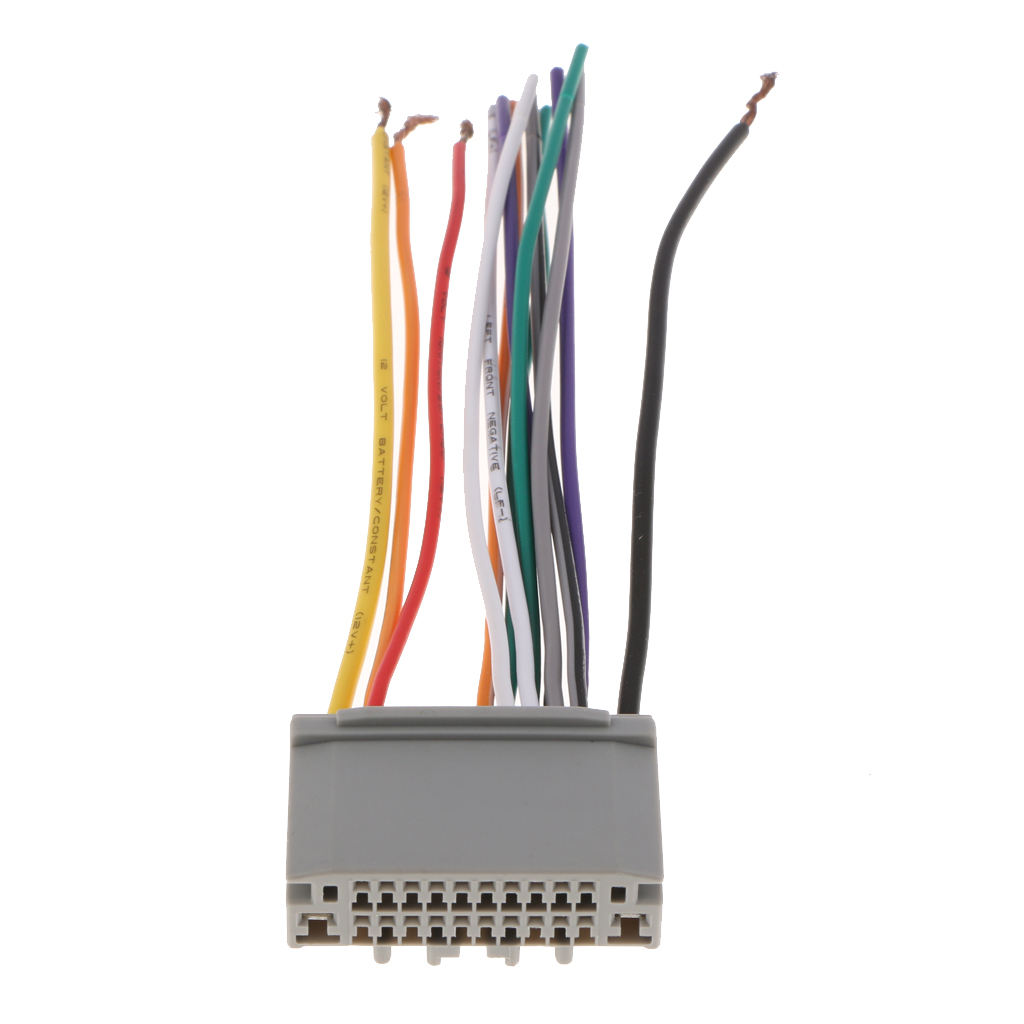 Car Stereo CD Player Wiring Harness Wire Cable Female Plug Car Audio Wiring Harness kit for Jeep for Wrangler 146x40x14mm