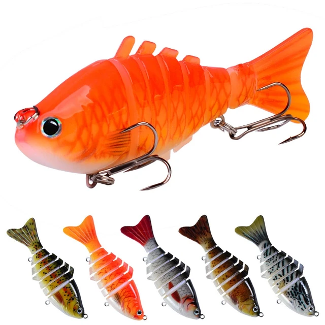 New Robotic Fishing Lure Multi Jointed Bait Electric Wobbler Hard  Artificial Bait Fishing Gear For Pike Electronic Fishing Lures