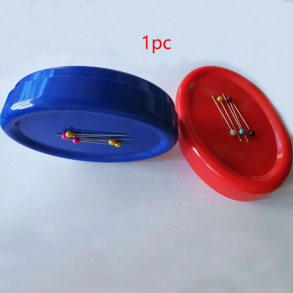 Magnetic Needles Pin Cushion Oval Shape Powerful Dressmaking Portable Holder Pick Up Lightweight Sewing Craft Practical
