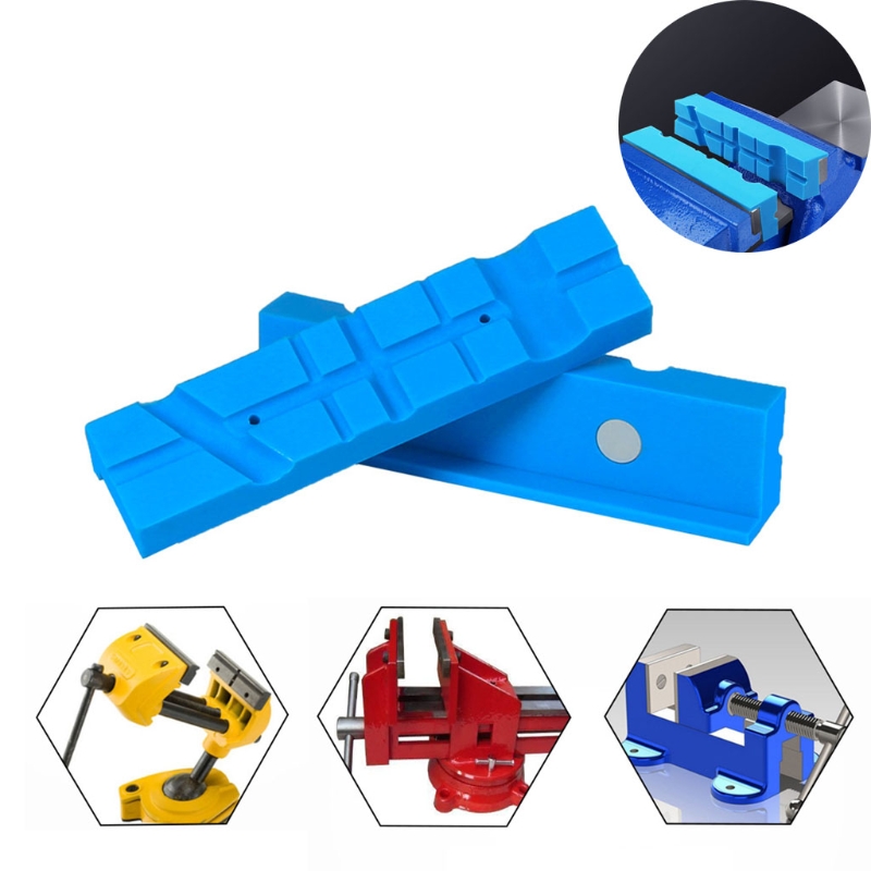 517a Vice Jaw Pads Vise Soft Jaws Rubber Magnetic Reversible Vise Jaw Covers Wide Array Of Vices And Blocks 1 Pair Vise Hold Instrument Parts Accessories Aliexpress