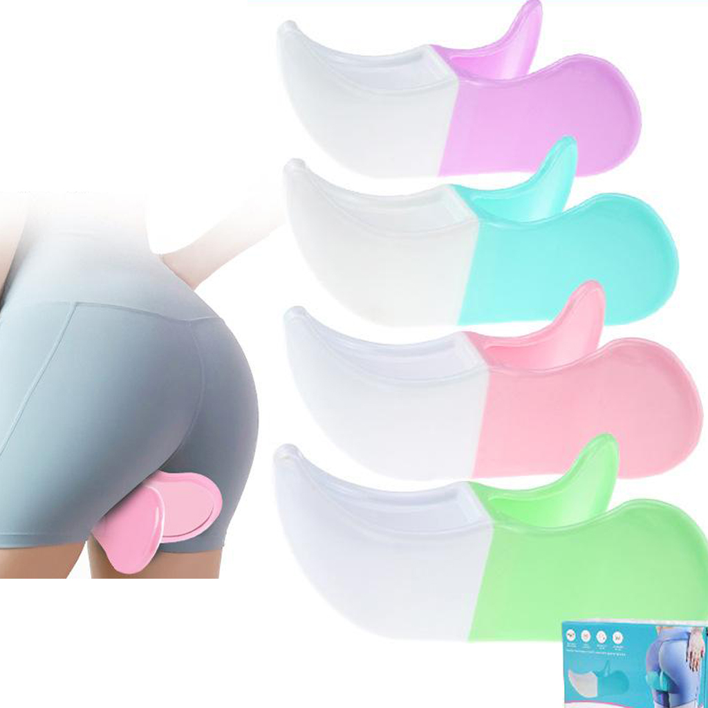 Hip Exerciser Butt Clip Lavatory Postpartum Rehabilitation Pelvic Floor Hip Trainer Muscle Inner Thigh Exerciser Strengthening
