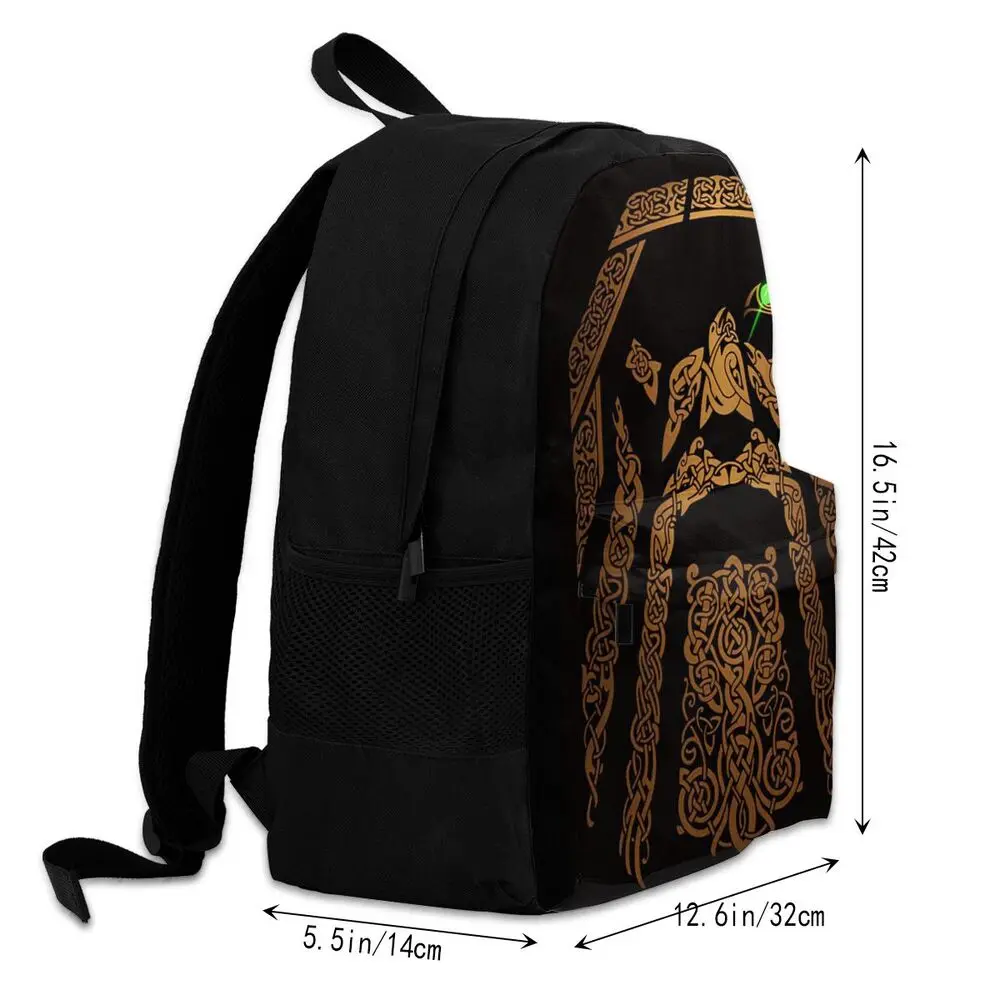 Viking Tree Of Life Odin Celtic Designs School Backpacks