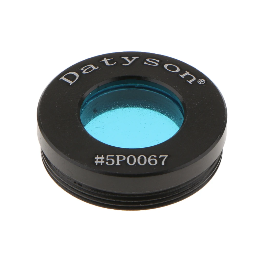 0.965 Inch Telescope Eyepiece Color Filter for Moon Lunar Planet Nebula # 80A