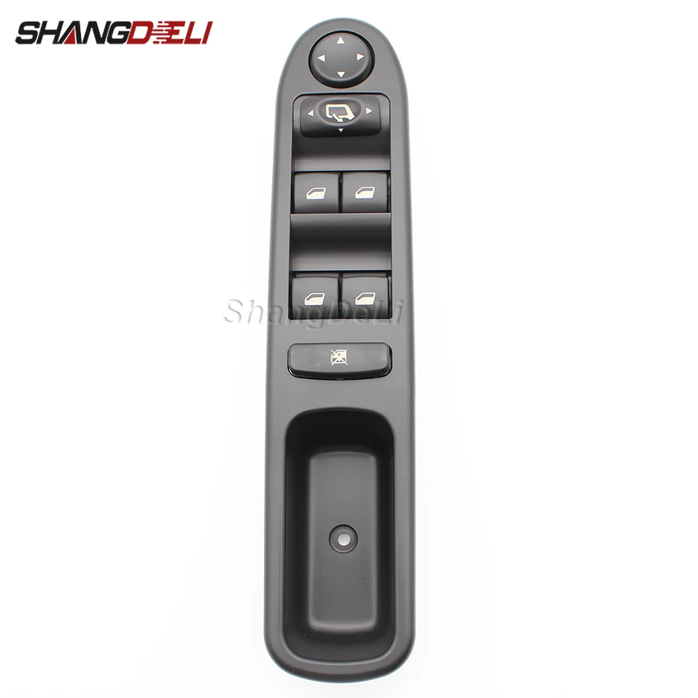 Power Window Switch Unit Keypad Button Black VL for Peugeot 307 807 E