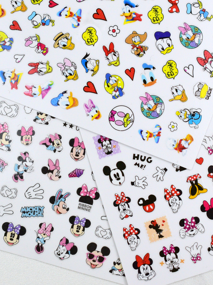 Best of 1PCS Disney CartoonStickers For Nails Collection Nail Sticker Mickey Mouse Donald Duck Lion King Mermaid Stitch Nail Slider Reviews & Tips