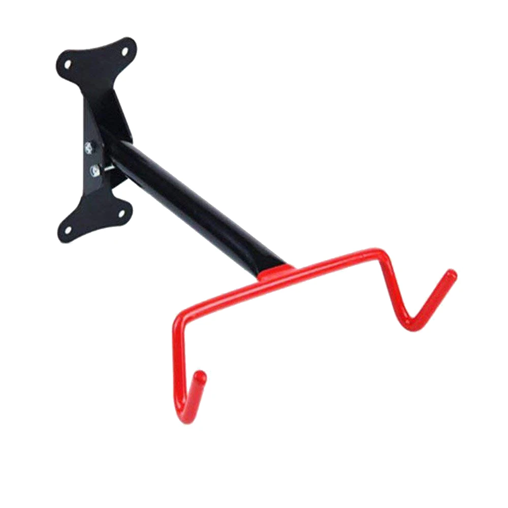 Heavy Duty Bike Mount Hanger Rubber-Coated Hooks Garage Bicycle Store Rack Stand with Mounting Screws