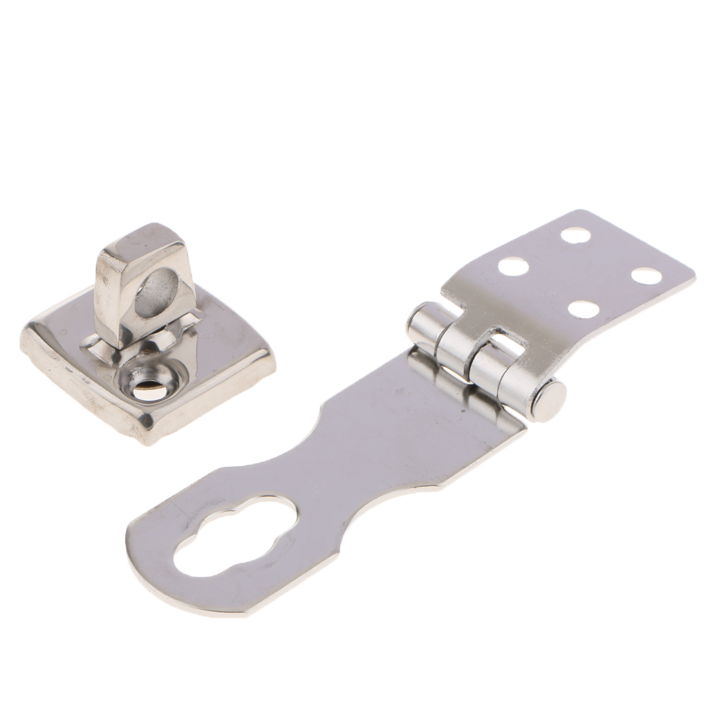 Padlock Hasp Latch Hasp Lock Door Clasp for Fastening Doors Cabinets Boxes