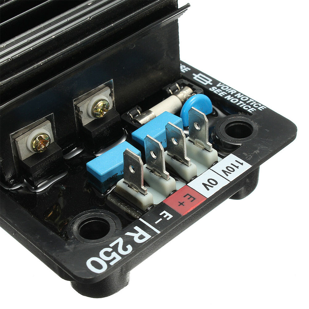 Módulo de Ferramenta Elétrica para Leroy Componentes Regulador Tensão Automática Acessórios Estabilizador Substituição Somer Avr R250 6 Avr r250 módulo de ferramenta componentes regulador