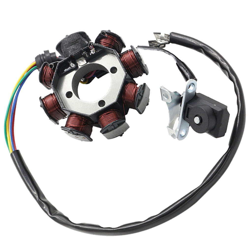 12V Metal New Magneto Stator Ignition Coil Armature Module fit for ATV Motorcross Motorbike