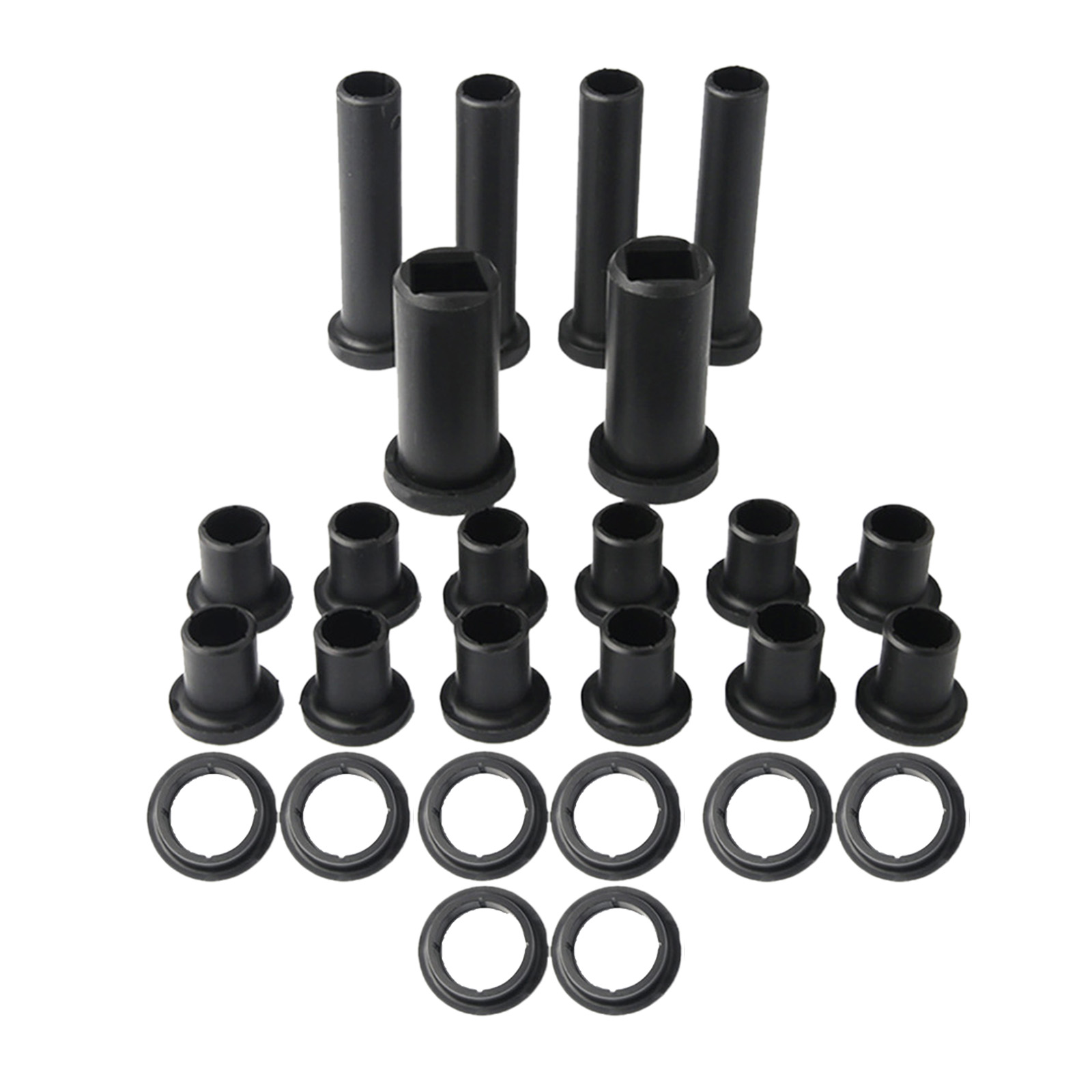 26x Rear  Bushings Kits A-Arm Bushings Lower Control Bushings Bushing Stabilizer Tubes for Polaris Sportsman 700 2002