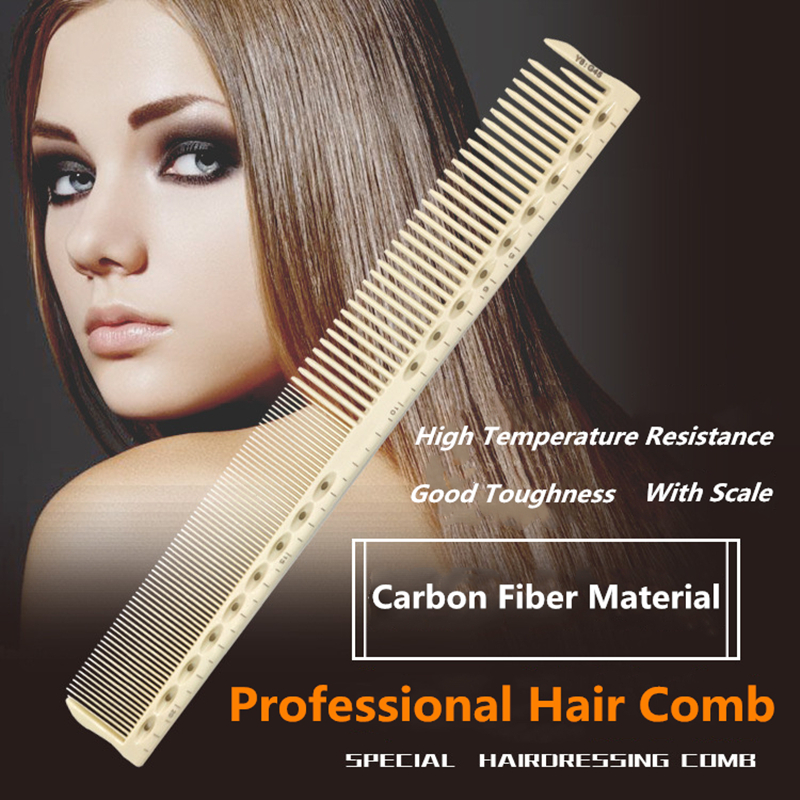 Best of 1PC Double-sided Laser Scale Hair Comb Pro Hair Brushes Salon Hairdressing Comb With Handle Hair Cutting Styling Tools G0706 Reviews & Tips