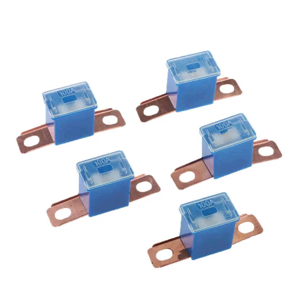 5Pieces Auto Midi Strip Link Fuse 100A For Automobile Car Marine Boat Yachts