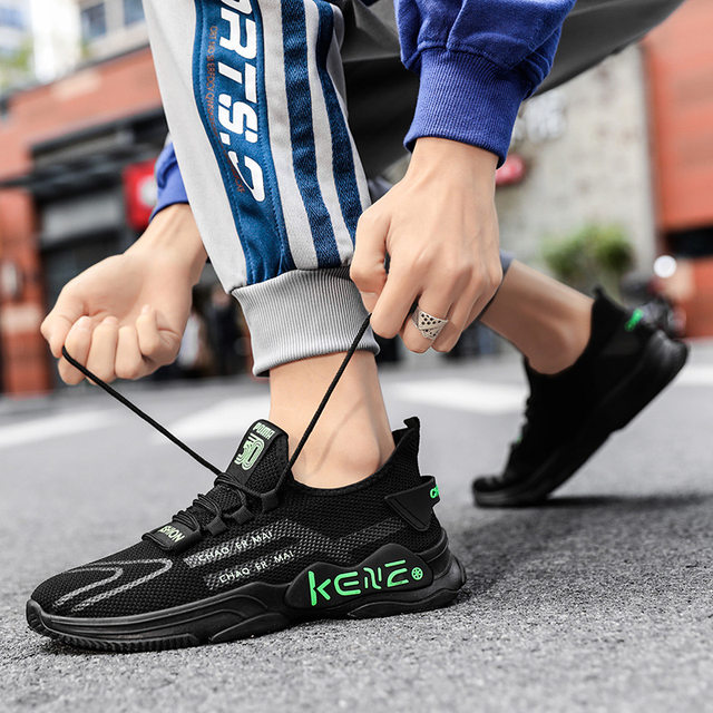 Fashion Sneakers Lightweight Men Casual Shoes Breathable Male