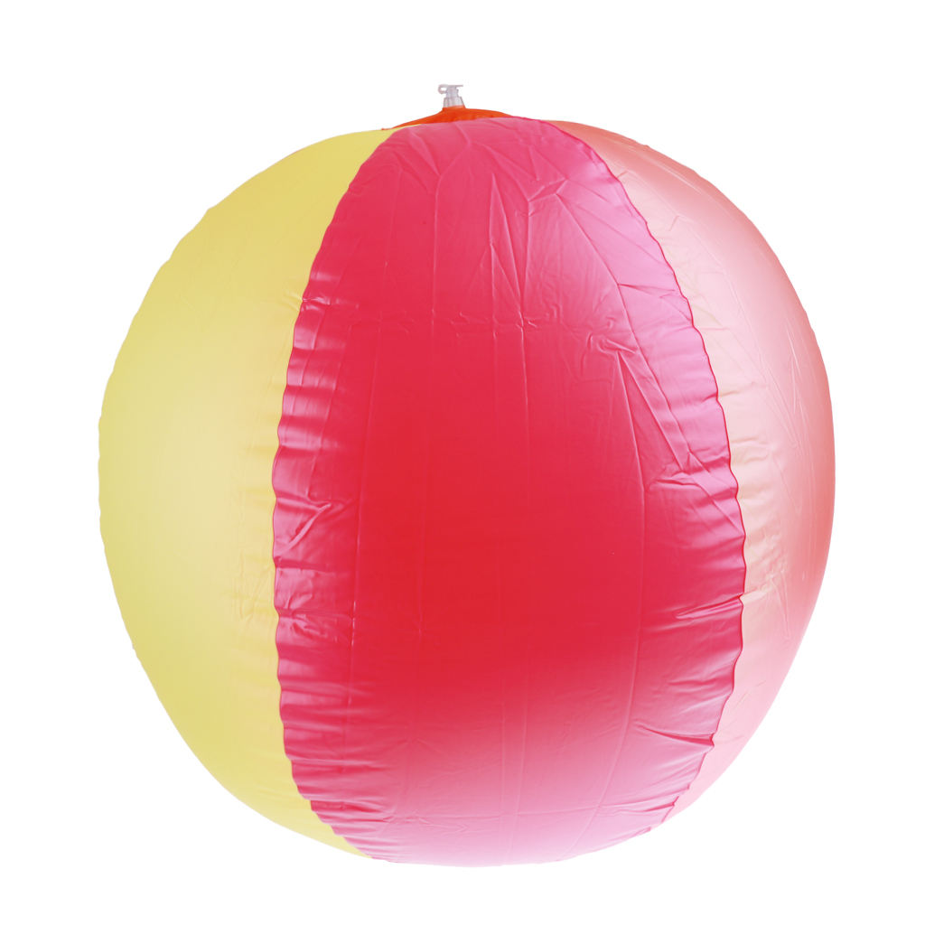 Glossy Panel Colorful Large Ball Inflatable Toy For Swimming Pool Beach