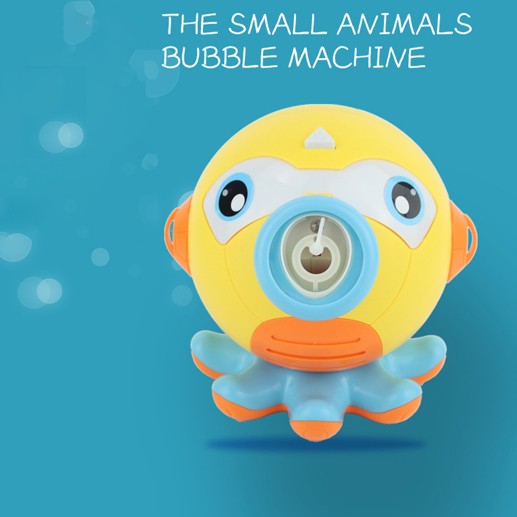 Octopus Automtic Bubble Toys Machine, Battery Powered Plastic Bubble Maker Bubble Blower for Outdoor Parties Weding Gift