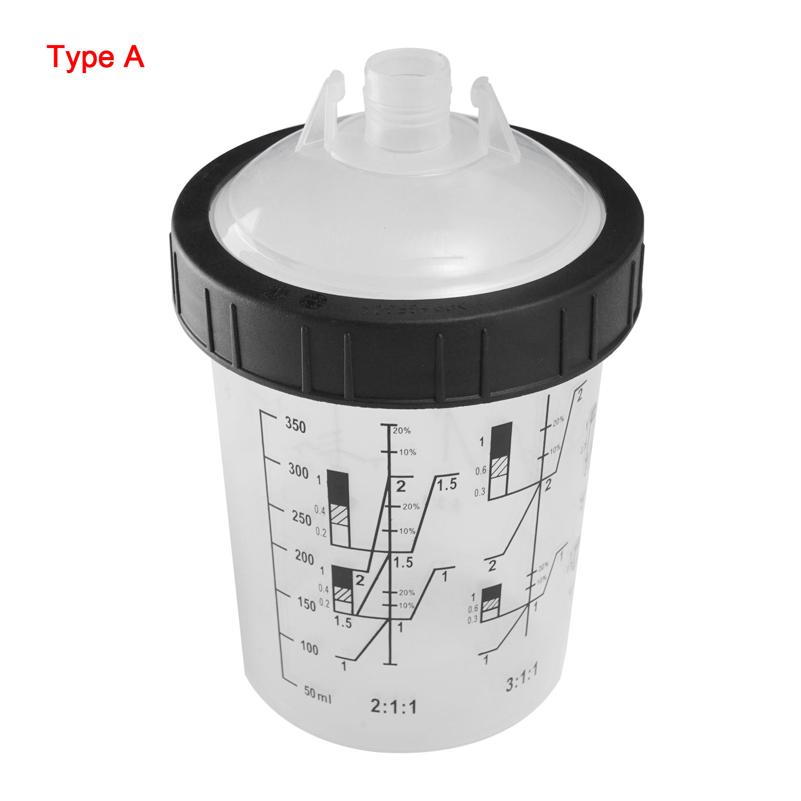 Mixing Cup, Hard Inner Cup, Transparente Tune