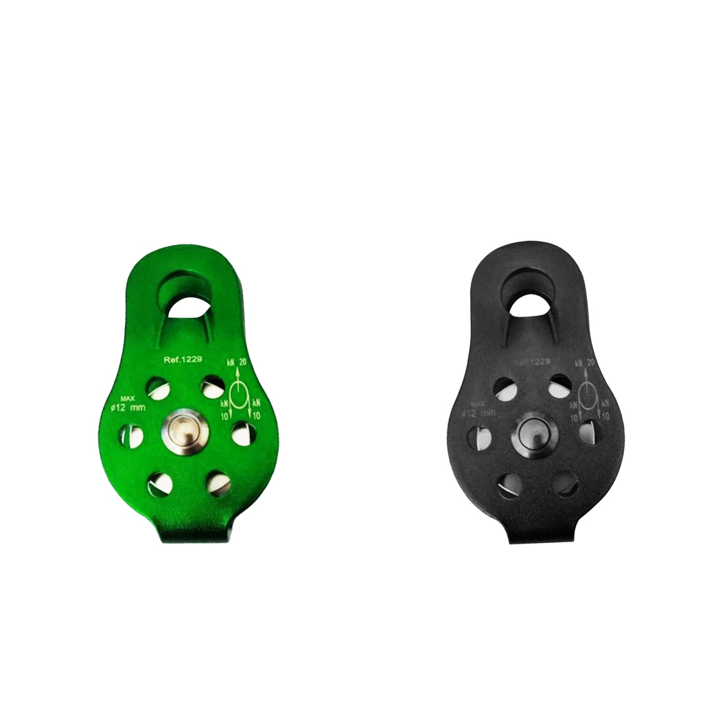20kN Fixed  Side Pulley Single Sheave For Rope Climbing Lifting 