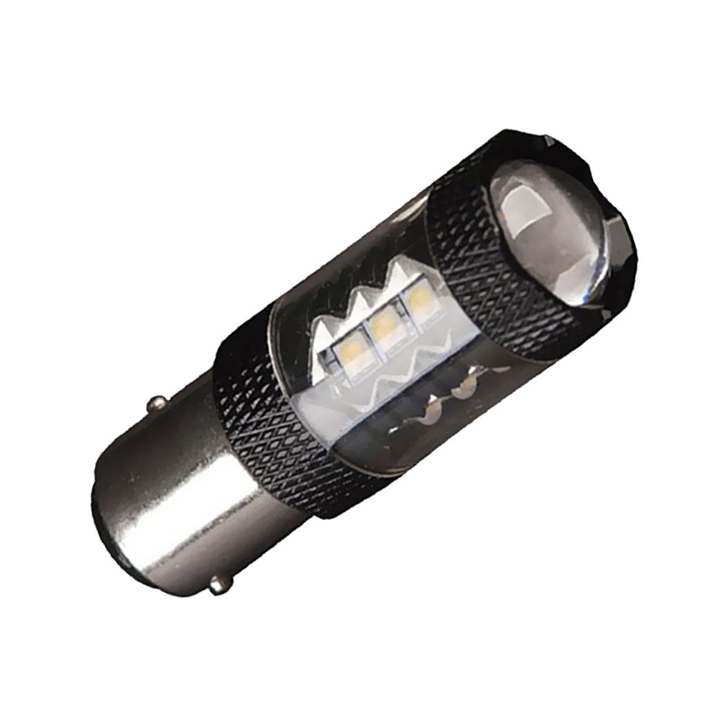High Power 80W 1156 2828 LED Backup Reverse Light Bulb 7000K Cool White