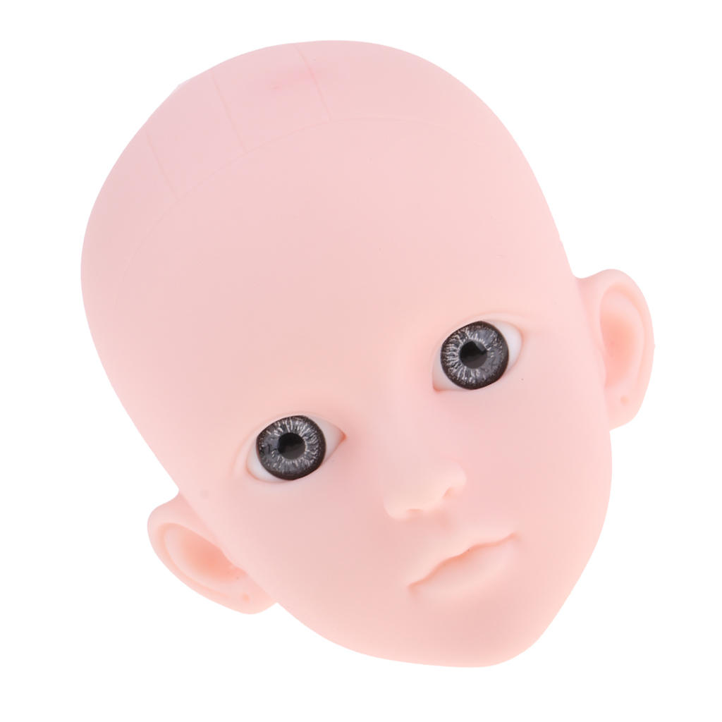 1/4 Gray Eyes Headsculpt Model for BJD Dolls Custom Accessories LUTS KID DOC