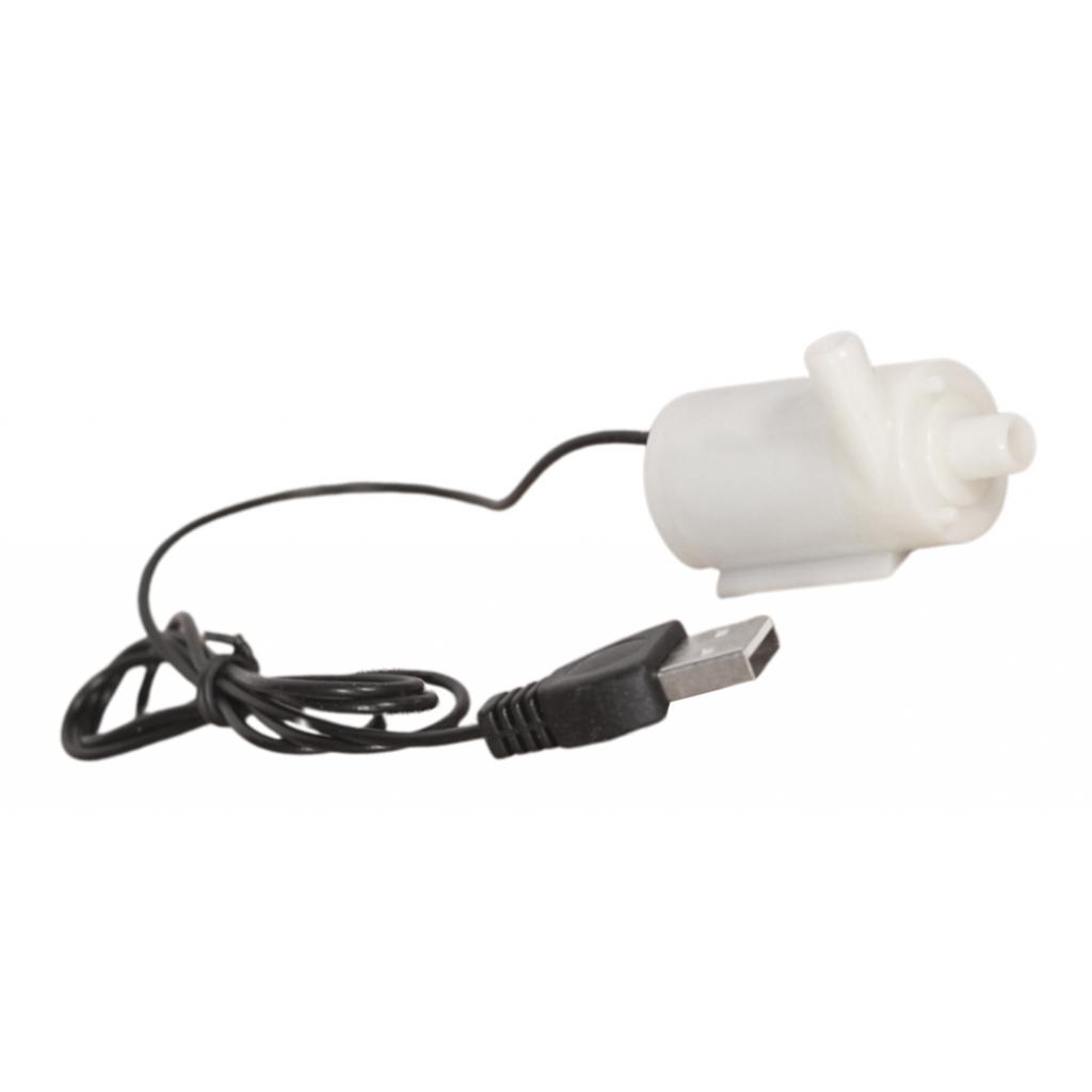 1pc USB Mini Silent Pump 3/5/6V for Fish-Tank Hydroponics Fountains Ponds