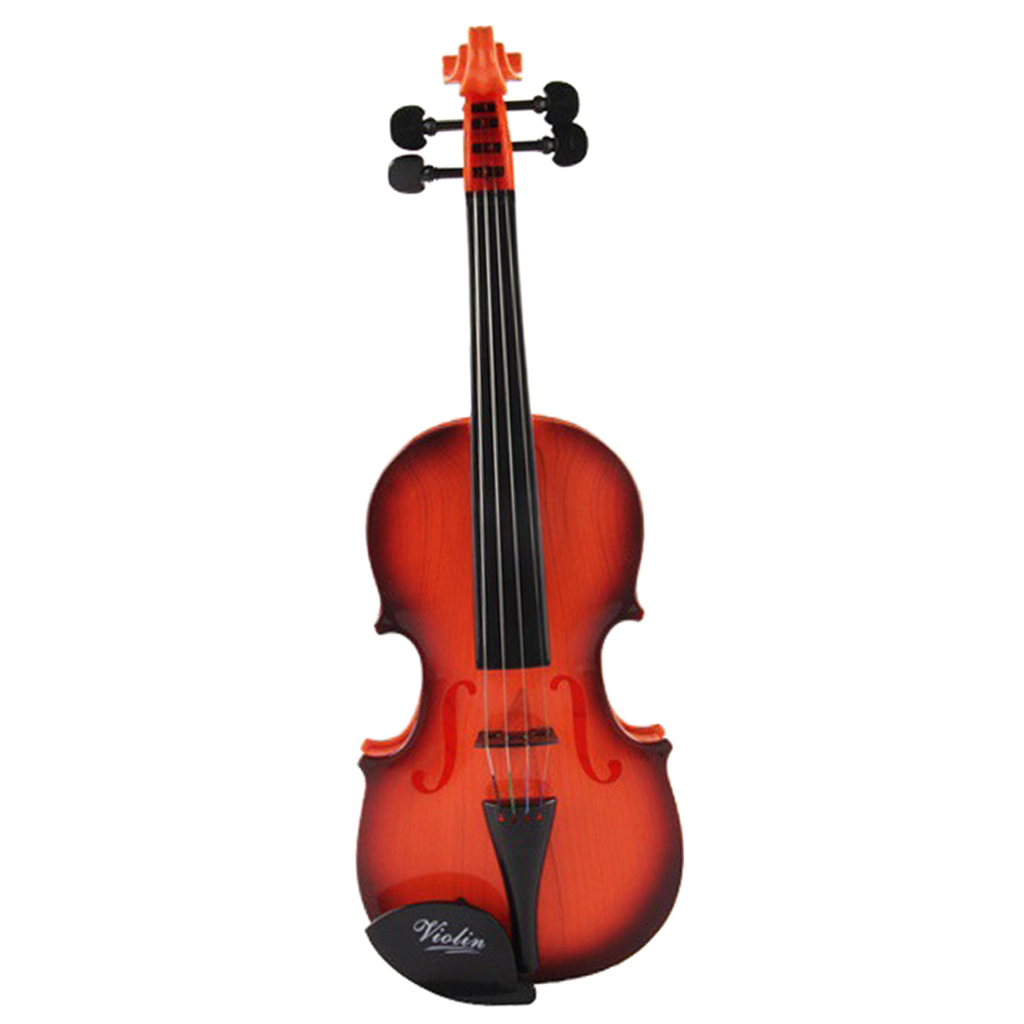 Professional Protable Toy Violin Musical Instrument Toys Beginner Model Violin Musical String Instrument Practice Violin Gift