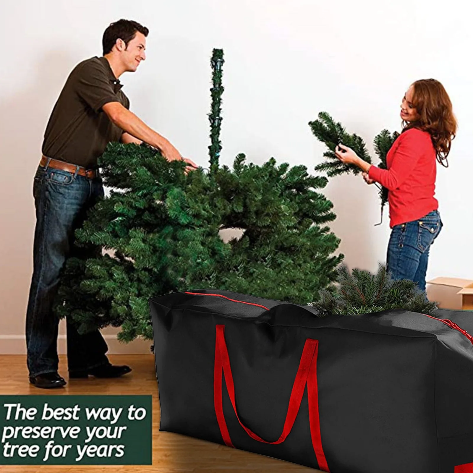 Artificial Tree Storage Bag Christmas Tree Protection Carrying Case 
