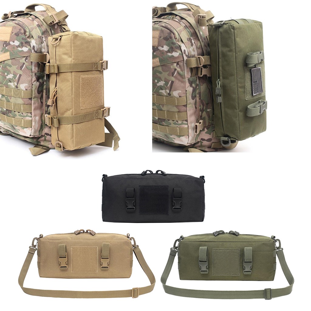 Waterproof Large MOLLE Utility Pouch Tactical Waist Bag Outdoor Hunting