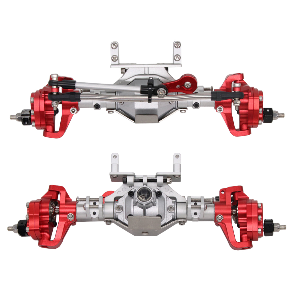 For SCX10 Axle Front/Rear for 1:10 RC Crawler Car Replacement Accs Parts