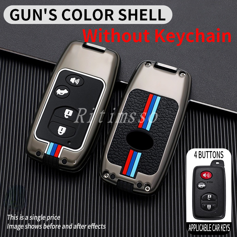 Borsa in lega di zinco per custodia portachiavi per Toyota Land Cruiser Prado 150 Camry Prius Crown Holder 26 Borsa in lega di zinco per custodia portachiavi per Toyota Land Cruiser Prado 150 Camry Prius Crown Holder - H6b1c7f996213437a84d887fe81f9efb9T